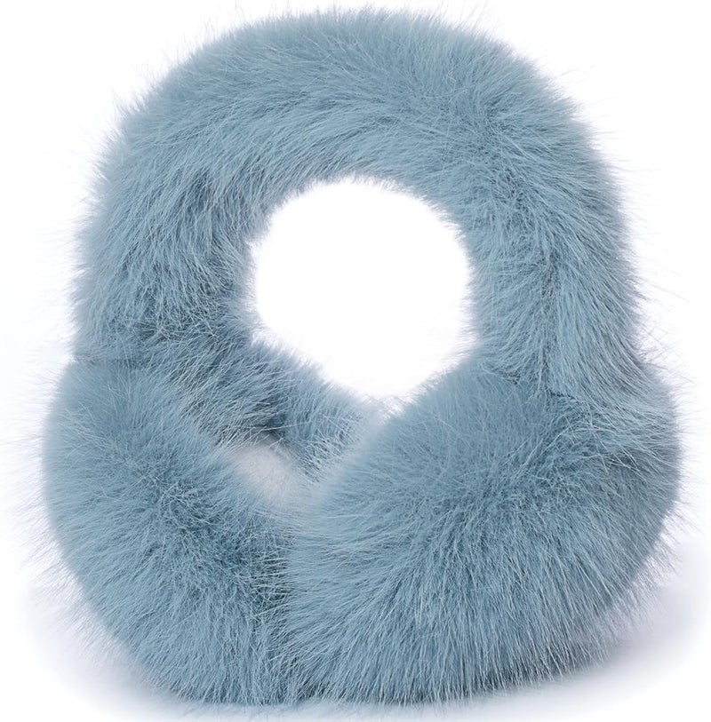 Mottico Winter Ear muffs for Women Men, Fluffy Ear Warmer with Thick Faux Ear Covers, Foldable for Convenience! - Image 1